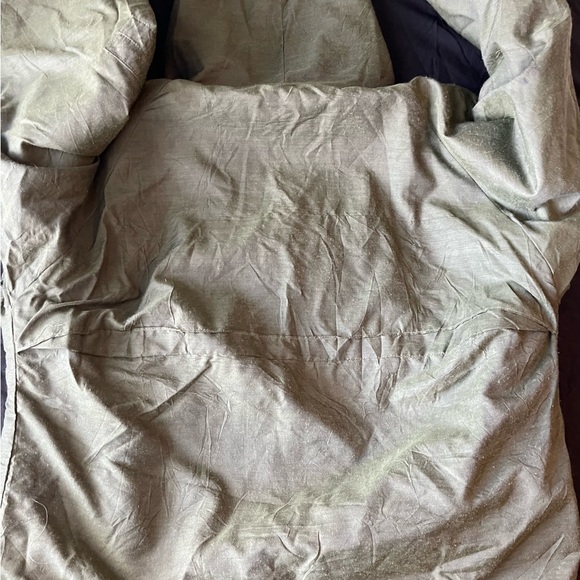 (VINTAGE) U.S. NAVY SUIT, CHEMICAL PROTECTIVE OUTERSHELL MODACRYLIC / NYLON COAT - Picture 14 of 16